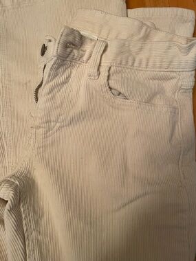 Brandy Melville cream color corduroy pants